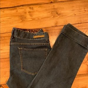 Express denim crops